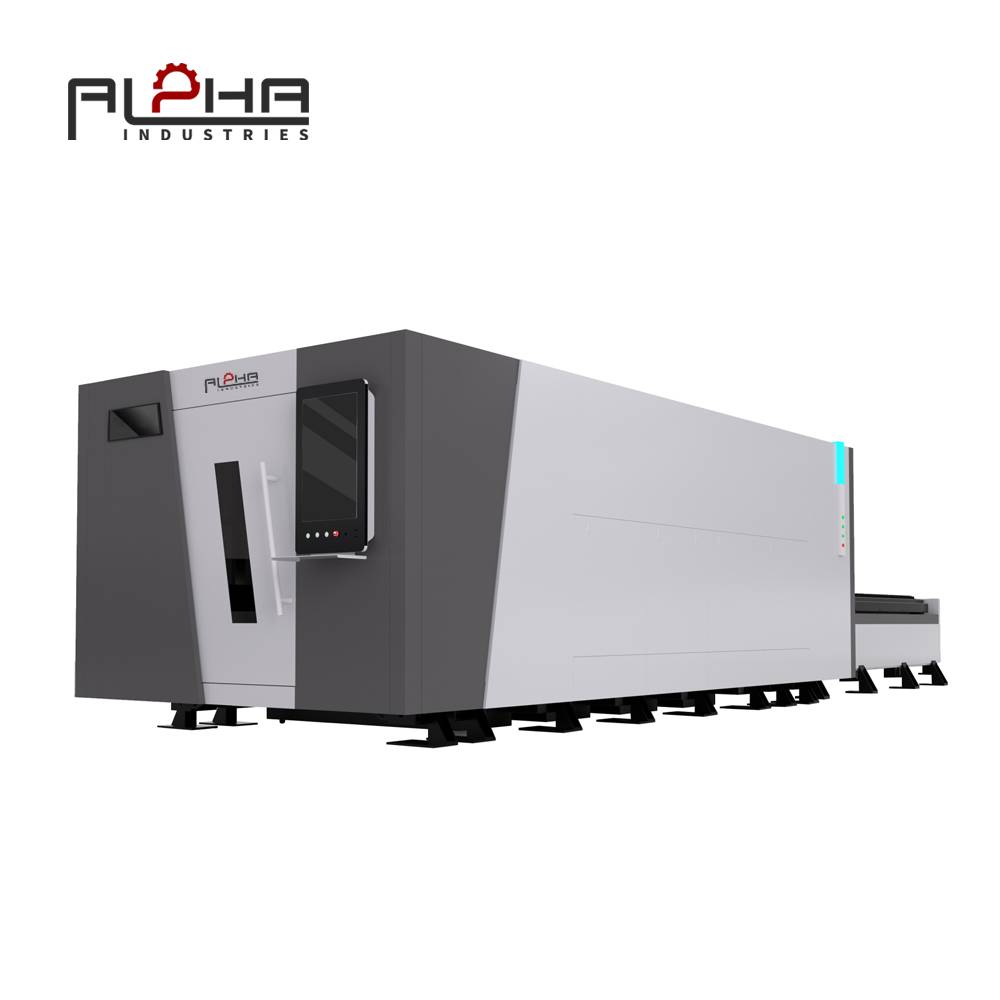 LASER CUTTING MACHINE WITH EXCHANGE TABLE & FULL COVER
