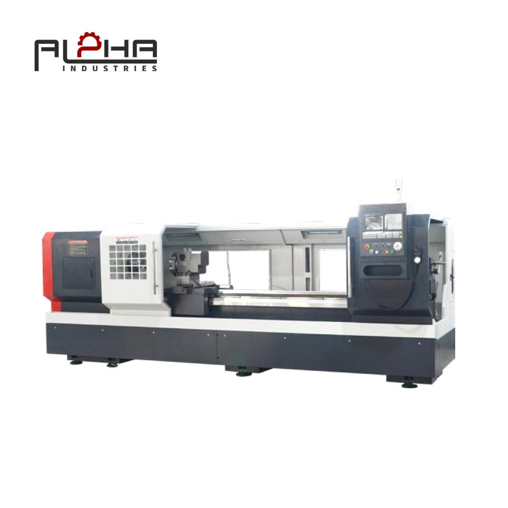 CNC Lathe Flat Bed – Precision Turning for Heavy-Duty Machining Applications