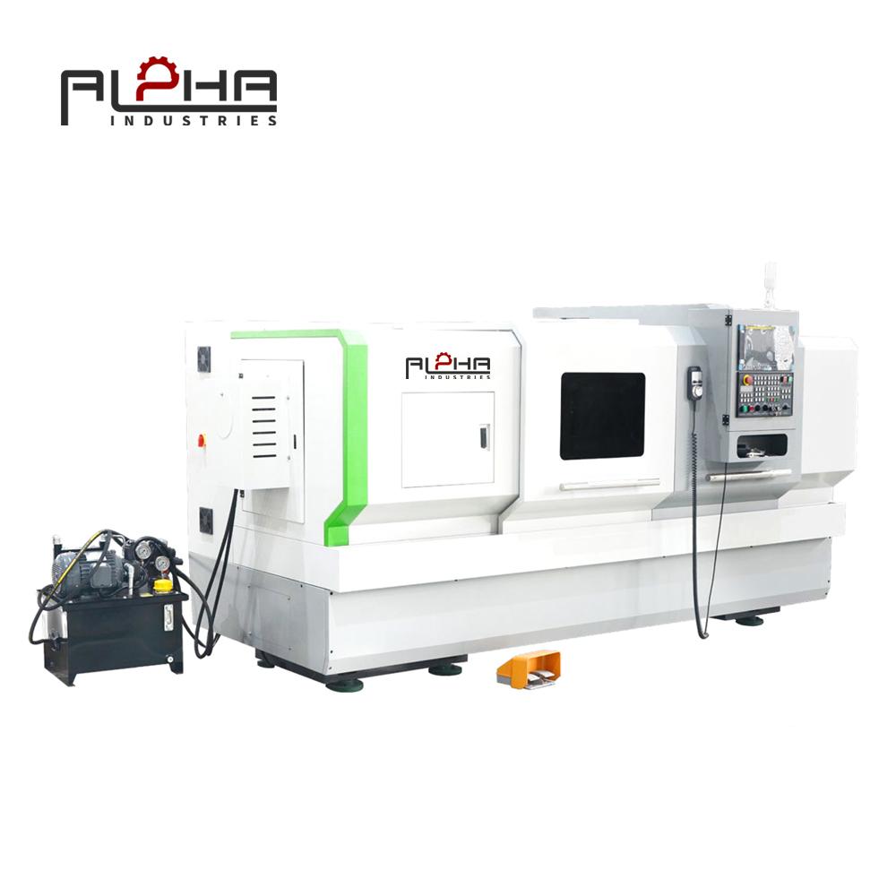 CNC Lathe Flat Bed for High-Stability Metal Turning