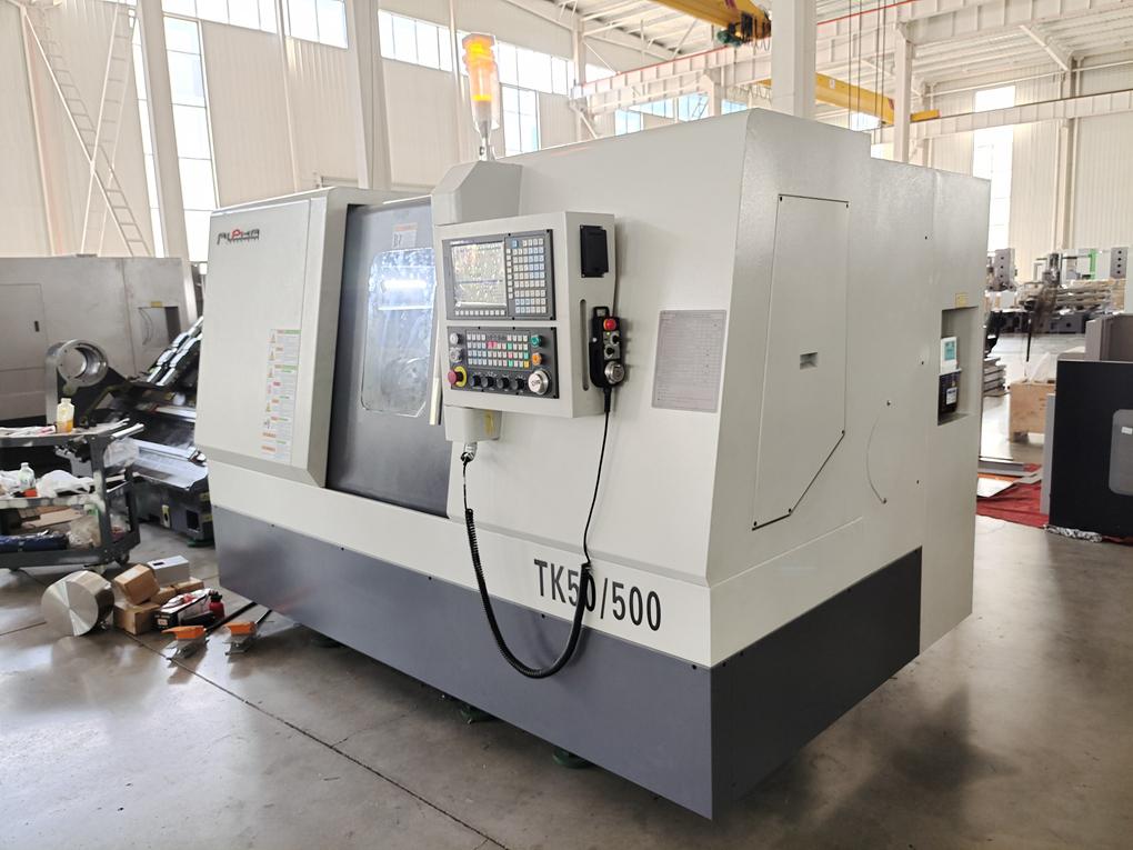 Explore the technology of modern processing of CNC lathe tilt beds